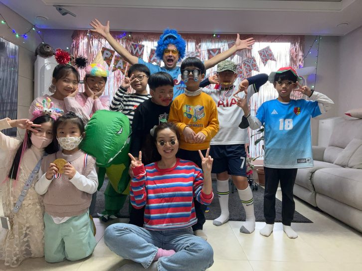 이벤트 클래스 단체 사진
